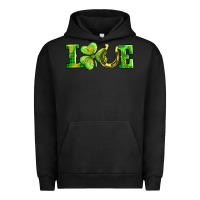 Pigment Black love with horseshoe Urban Hoodie - AdoDesignShop