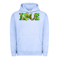 Pigment Grape Ice love with horseshoe Urban Hoodie - AdoDesignShop