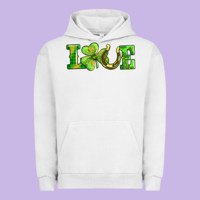 Love With Horseshoe Urban Hoodie Designed By Adodesignshop