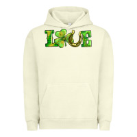 Pigment Pistachio love with horseshoe Urban Hoodie - AdoDesignShop