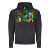 Vintage Black One lucky cowboy St. Patricks day Vintage Hoodie - HowdyJamesFarm