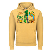 Vintage Mustard One lucky cowboy St. Patricks day Vintage Hoodie - HowdyJamesFarm