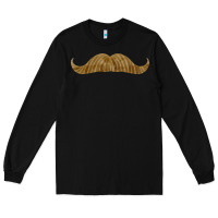 Black moustache fa element Long Sleeve Tee - FaDigitalArtStudio