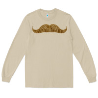Mushroom moustache fa element Long Sleeve Tee - FaDigitalArtStudio