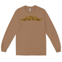Toasted Coconut moustache fa element Long Sleeve Tee - FaDigitalArtStudio