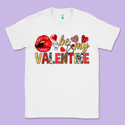 Be My Valentine Valentine's Day Classic Tee Designed By Howdyjamesfarm