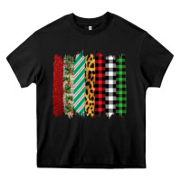Black christmas brushstrokes Heavy Core Tee - Bettercallsaul
