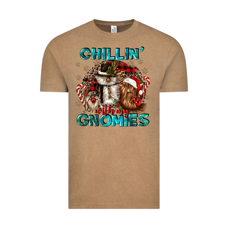 Chillin With My Gnomies Vintage Tee by CowGirlArtShop | Teevron
