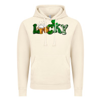 Vintage Artic Lucky with beer St. Patricks day Vintage Hoodie - HowdyJamesFarm