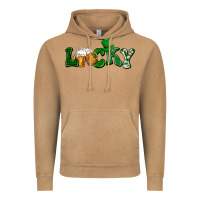 Vintage Camel Lucky with beer St. Patricks day Vintage Hoodie - HowdyJamesFarm