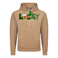 Vintage Coffee Lucky with beer St. Patricks day Vintage Hoodie - HowdyJamesFarm