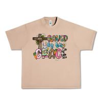Burro Saved by his grace Easter Day Urban Heavy Tee - HowdyJamesFarm
