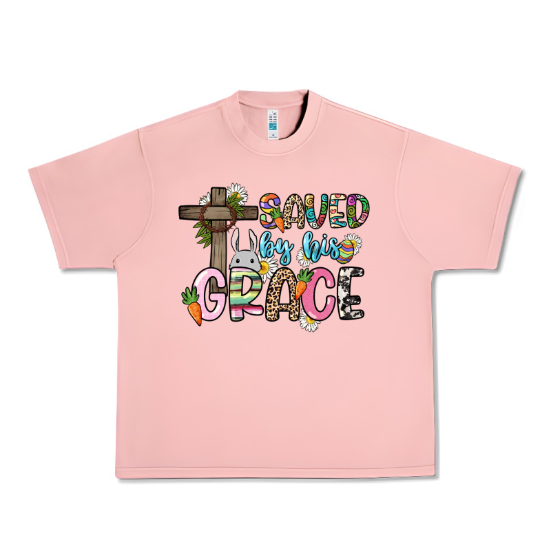 Saved By His Grace Easter Day Urban Heavy Tee by HowdyJamesFarm | Teevron