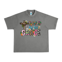 Tornado Saved by his grace Easter Day Urban Heavy Tee - HowdyJamesFarm