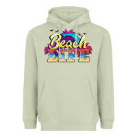 Matcha beach life Heavyweight Hoodie - BarkalooDesign