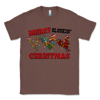 Chestnut Merry Cluckin' Christmas Classic Tee - RanaPortraitStore
