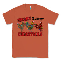 Copper Merry Cluckin' Christmas Classic Tee - RanaPortraitStore