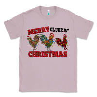 Lilac Merry Cluckin' Christmas Classic Tee - RanaPortraitStore