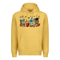 Antique Gold senior 2023 graduation coffee Premium Hoodie - Jasminsmagicworld