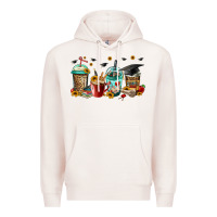 Pale Pink senior 2023 graduation coffee Premium Hoodie - Jasminsmagicworld