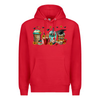 Red senior 2023 graduation coffee Premium Hoodie - Jasminsmagicworld