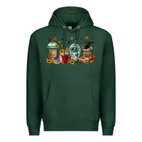 Sports Green senior 2023 graduation coffee Premium Hoodie - Jasminsmagicworld