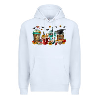 White senior 2023 graduation coffee Premium Hoodie - Jasminsmagicworld