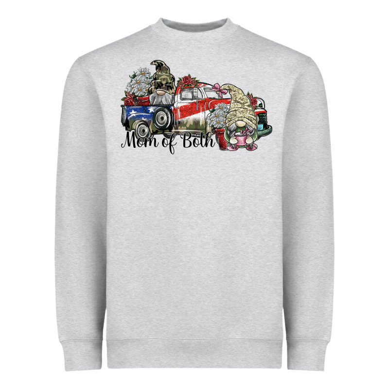 Mom Of Both Heavyweight Sweatshirt by SublimationCraftShop | Teevron
