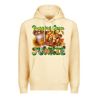 Pina Colada Pumpkin Spice Junkie Premium Hoodie - CowhideDigitalArt