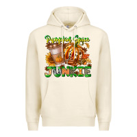 Tofu Pumpkin Spice Junkie Premium Hoodie - CowhideDigitalArt