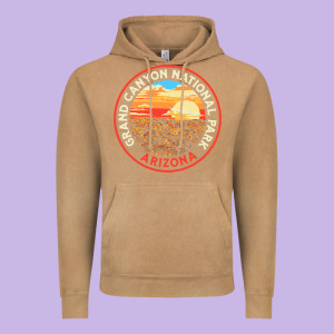 Vintage Grand Canyon National Park Retro 80s Graphic Vintage Hoodie Designed By Longcreatives