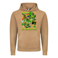 Vintage Camel Happy St. Patrick's Day T-rex Vintage Hoodie - CowGirlArtShop