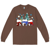 Chestnut dental christmas tree teeth and winter ado Long Sleeve Tee - OliviaCreatesArt