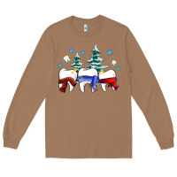 Toasted Coconut dental christmas tree teeth and winter ado Long Sleeve Tee - OliviaCreatesArt