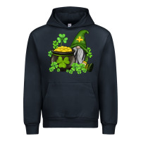 Navy st patricks gnome and pot of gold Urban Hoodie - AdoDesignShop