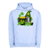 Pigment Grape Ice st patricks gnome and pot of gold Urban Hoodie - AdoDesignShop