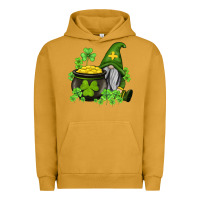 Pigment Peanut Butter st patricks gnome and pot of gold Urban Hoodie - AdoDesignShop