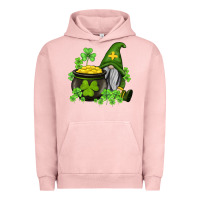 Pigment Salmon st patricks gnome and pot of gold Urban Hoodie - AdoDesignShop