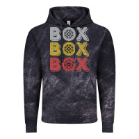 Cloud Black Vintage Retro Box Box Box Formula Racing Vintage Hoodie - longCreatives
