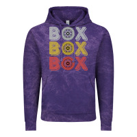 Cloud Purple Vintage Retro Box Box Box Formula Racing Vintage Hoodie - longCreatives