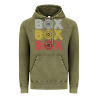 Vintage Olive Vintage Retro Box Box Box Formula Racing Vintage Hoodie - longCreatives