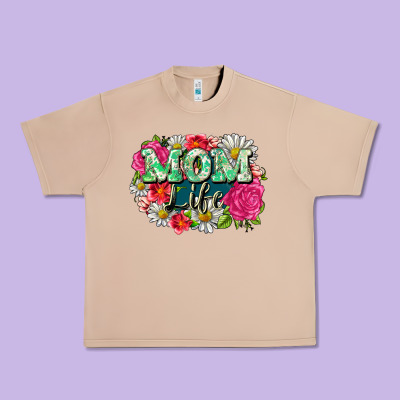 Mom Life Urban Heavy Tee Designed By Cowgirlartshop