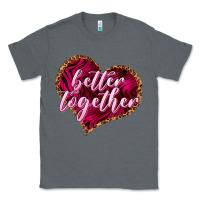 Charcoal Heather Better together Valentine's Day Classic Tee - HowdyJamesFarm