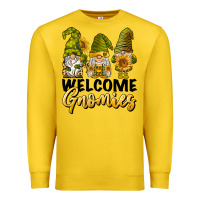 Lemon welcome gnomies sunflowers Premium Sweatshirt - BarkalooDesign