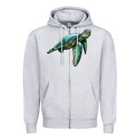 Sea Turtle Zipper Hoodie | Teevron