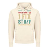 Vintage Artic that's what i do   i fix stuff and i know things Vintage Hoodie - longCreatives