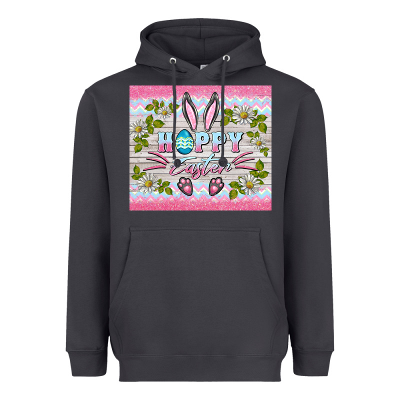 Happy Easter Bunny Heavyweight Hoodie by BarkalooDesign | Teevron