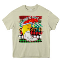 Mossy Believe In Hope Santa Moon Heavy Core Tee - Bettercallsaul