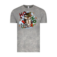 Cloud Rock ho ho ho snowman gnome Vintage Tee - CowGirlArtShop