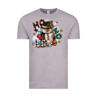Vintage Zinc ho ho ho snowman gnome Vintage Tee - CowGirlArtShop